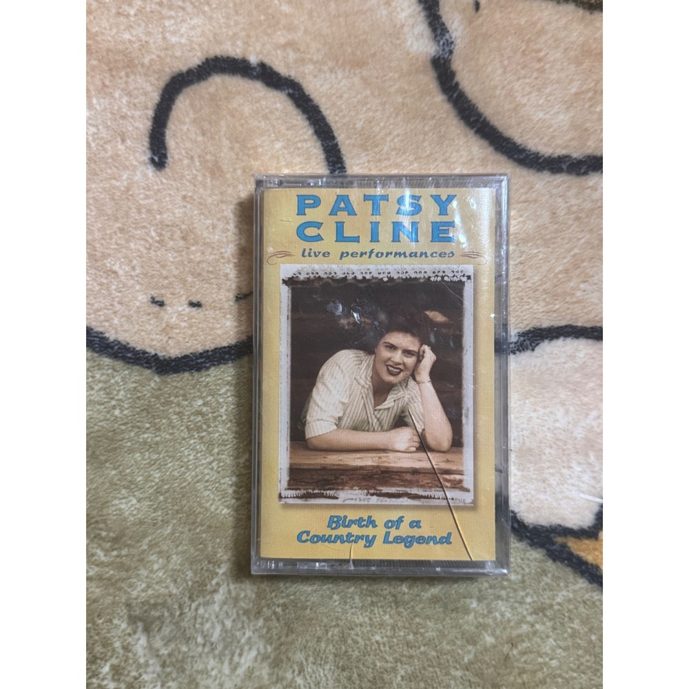 Patsy Cline Live Performances Birth of a Country Legend Cassette Tape‎